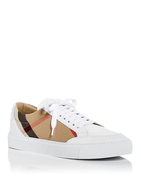 burberry salmond|Burberry Women's Salmond Vintage Check Low Top .